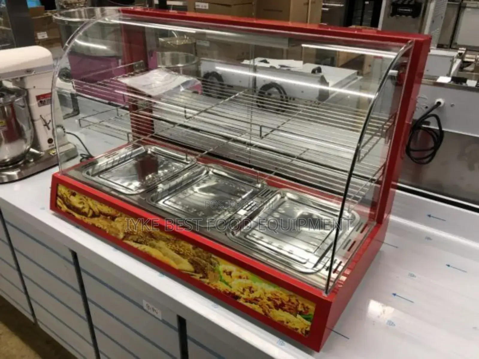 3pans Snack Display Warmer