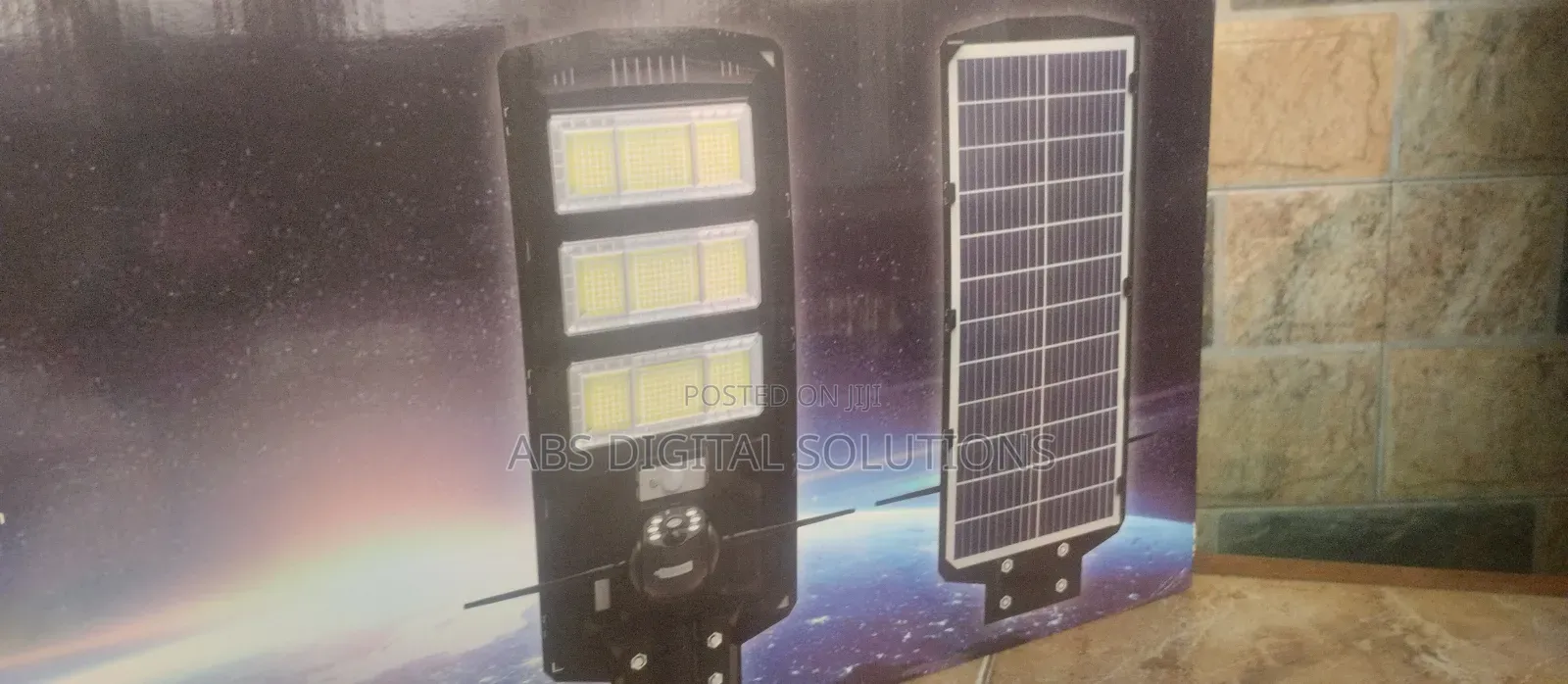24hrs Solar Lamp With PTZ Camera