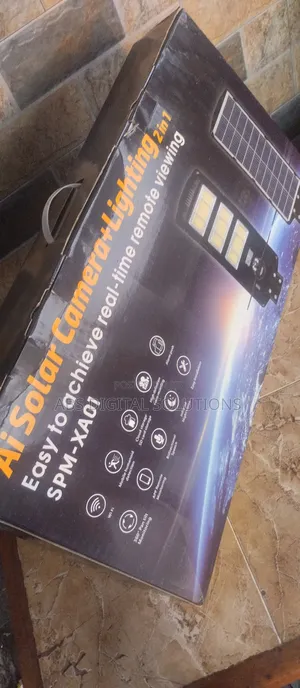 24hrs Solar Lamp With PTZ Camera
