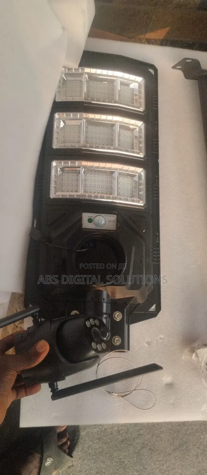 24hrs Solar Lamp With PTZ Camera