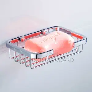 Soap Holder Shower Sponge Holder Dish Wall-Mounted Pad