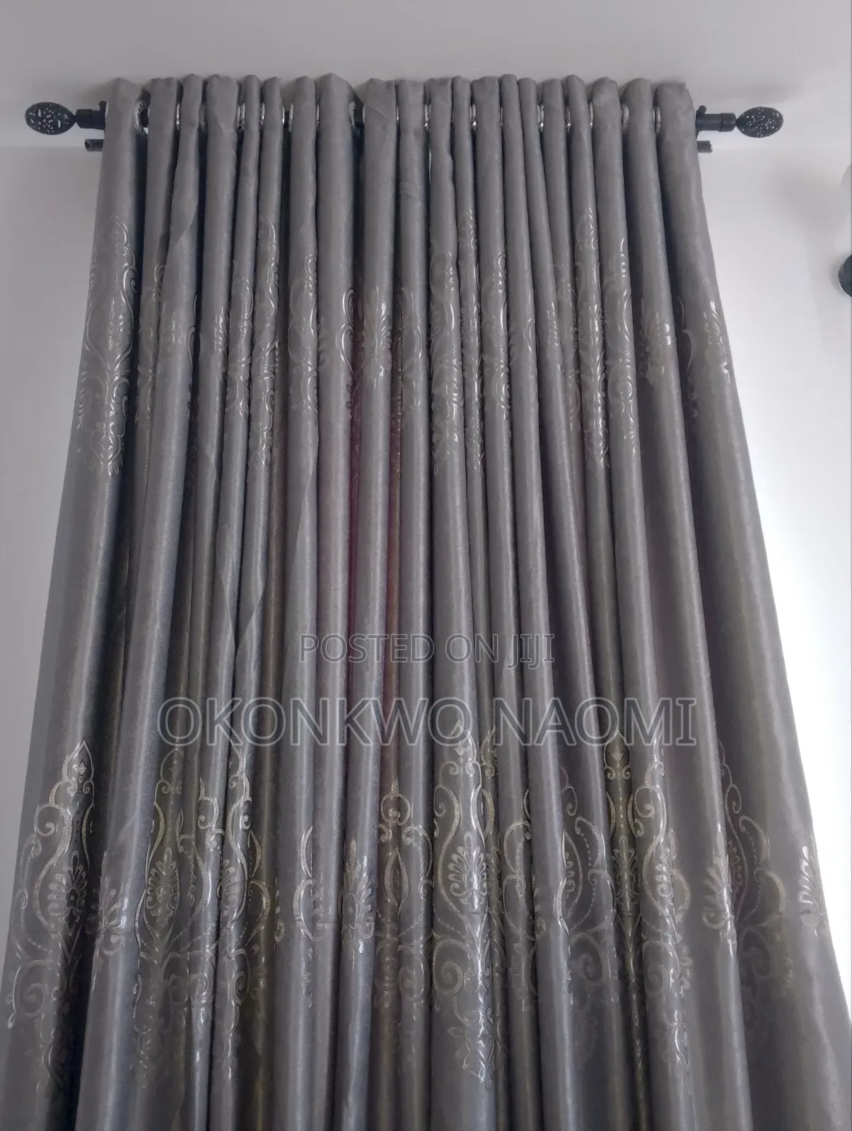 Gray Turkish Curtains