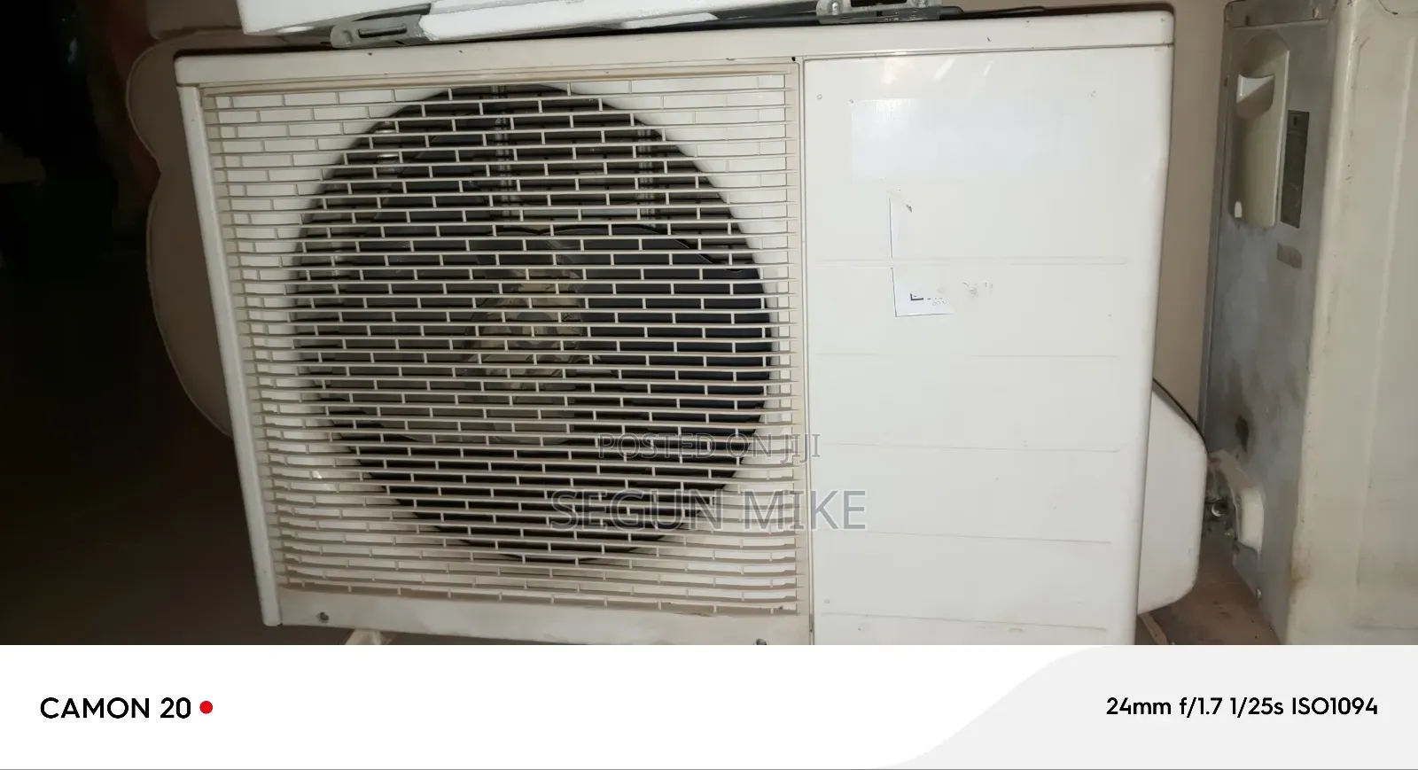 1hp AC +Kits + Remote. Working Perfectly, 100% Efficient
