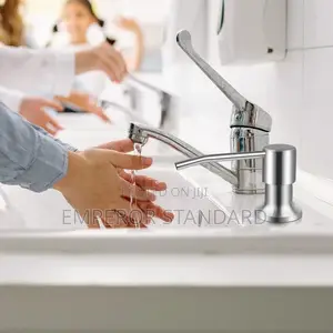 Kitchen Sink Soap Dispenser Polish Stainless Steel Hand