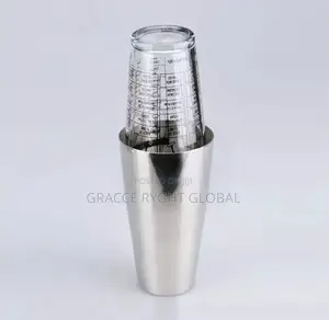 Glass and Tin Boston Shaker