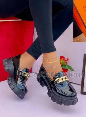 Photo - Chunky Loafers High Sole Loafers Brogues