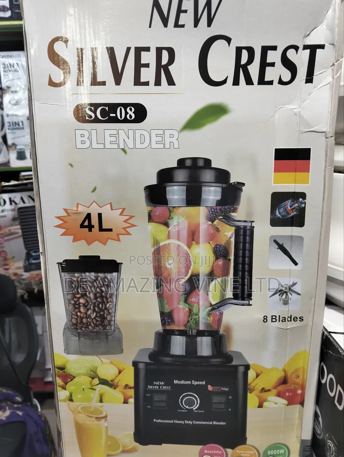 New Silver Crest Blender 4liter