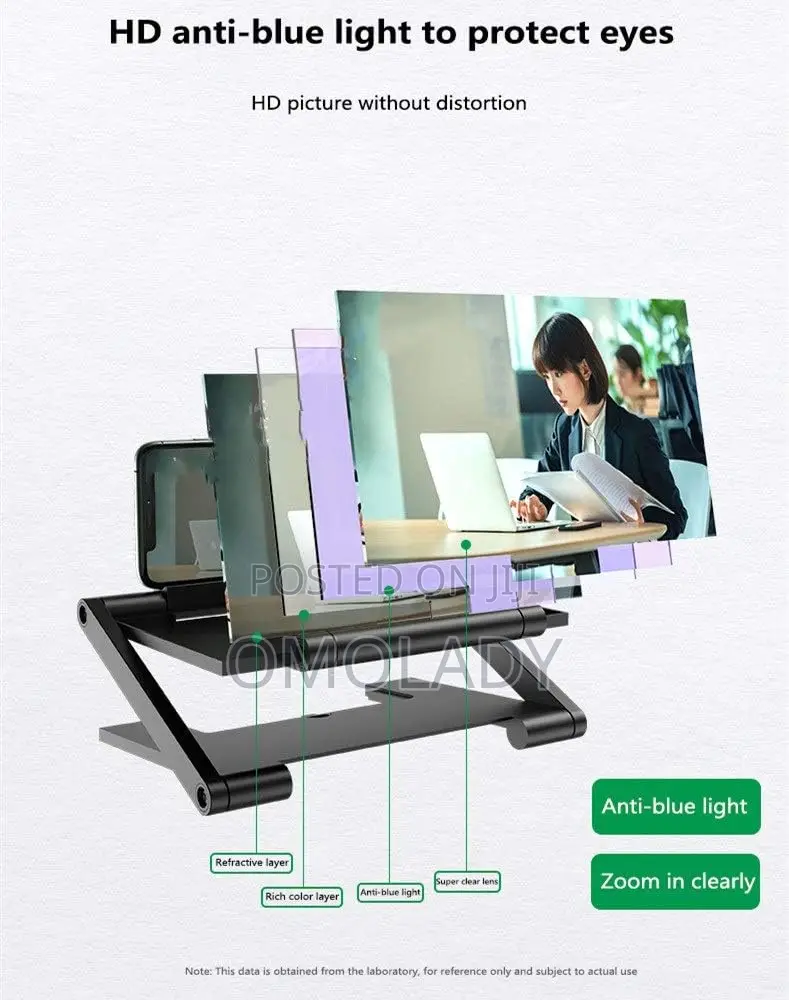 3D HD Folding Screen Enlarger Mobile Phone Screen Magnifier
