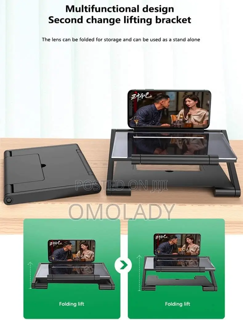 3D HD Folding Screen Enlarger Mobile Phone Screen Magnifier