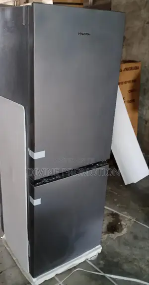 Hisense Double Door Refrigerator, Bottom Freezer, 225L