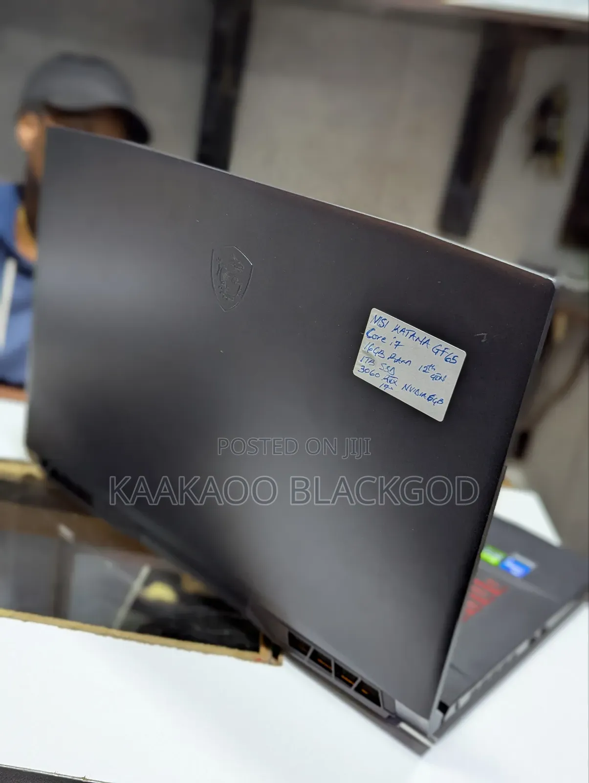 Laptop MSI GF65 Thin 10UE 16GB Nvidia SSD 1T