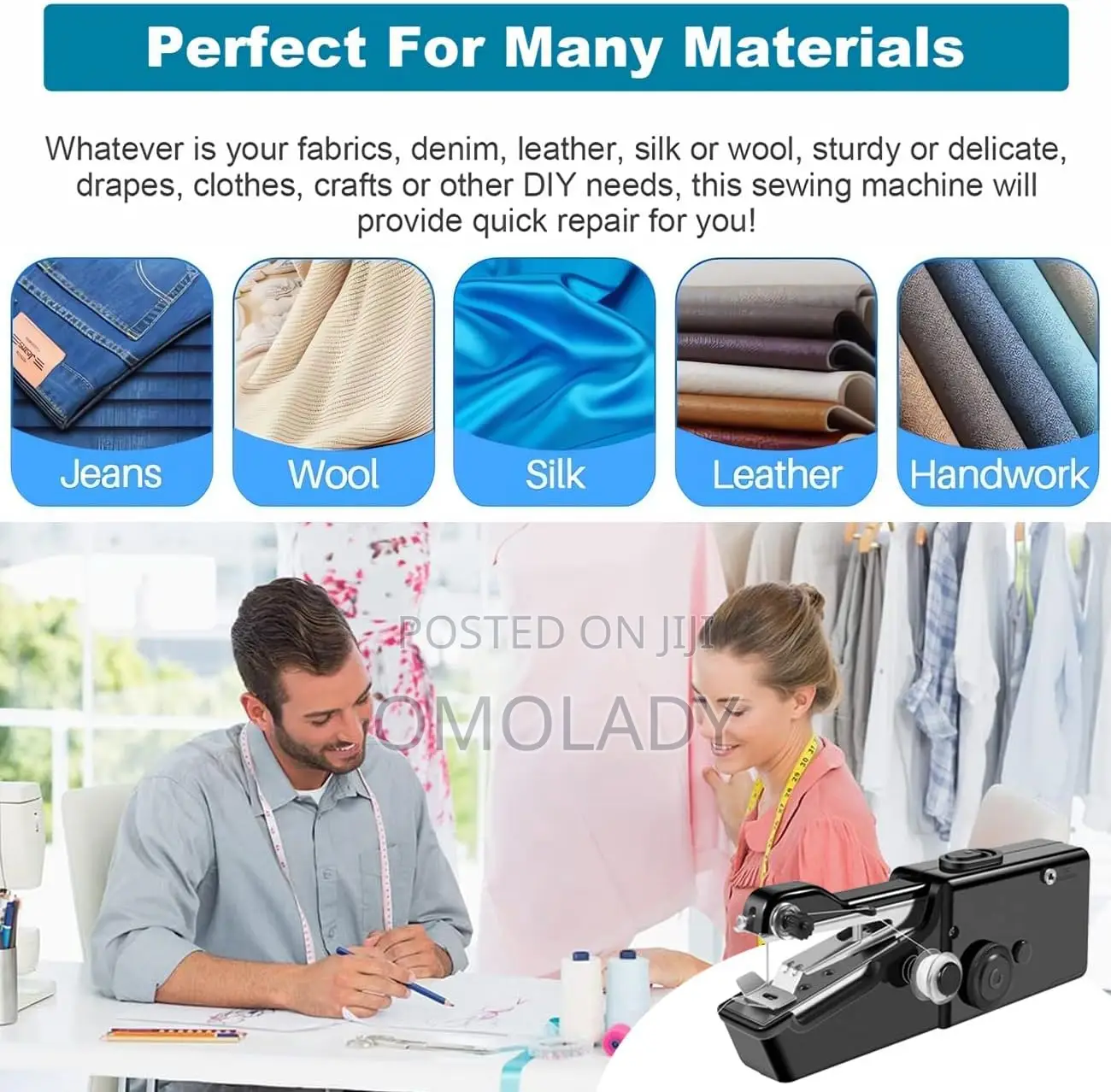 Usb Powered Electric Handy Stitch Sewing Machine