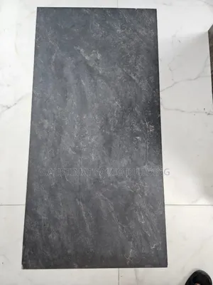 Italian Quality Tiles, Black Mat With Touch of Gray