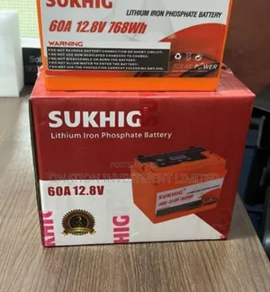 60ah 12.8v Sukhig Lithium Battery