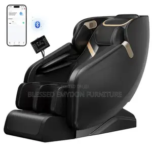 Full Body Shiatsu Massage Chair With Bluetooth Enabled