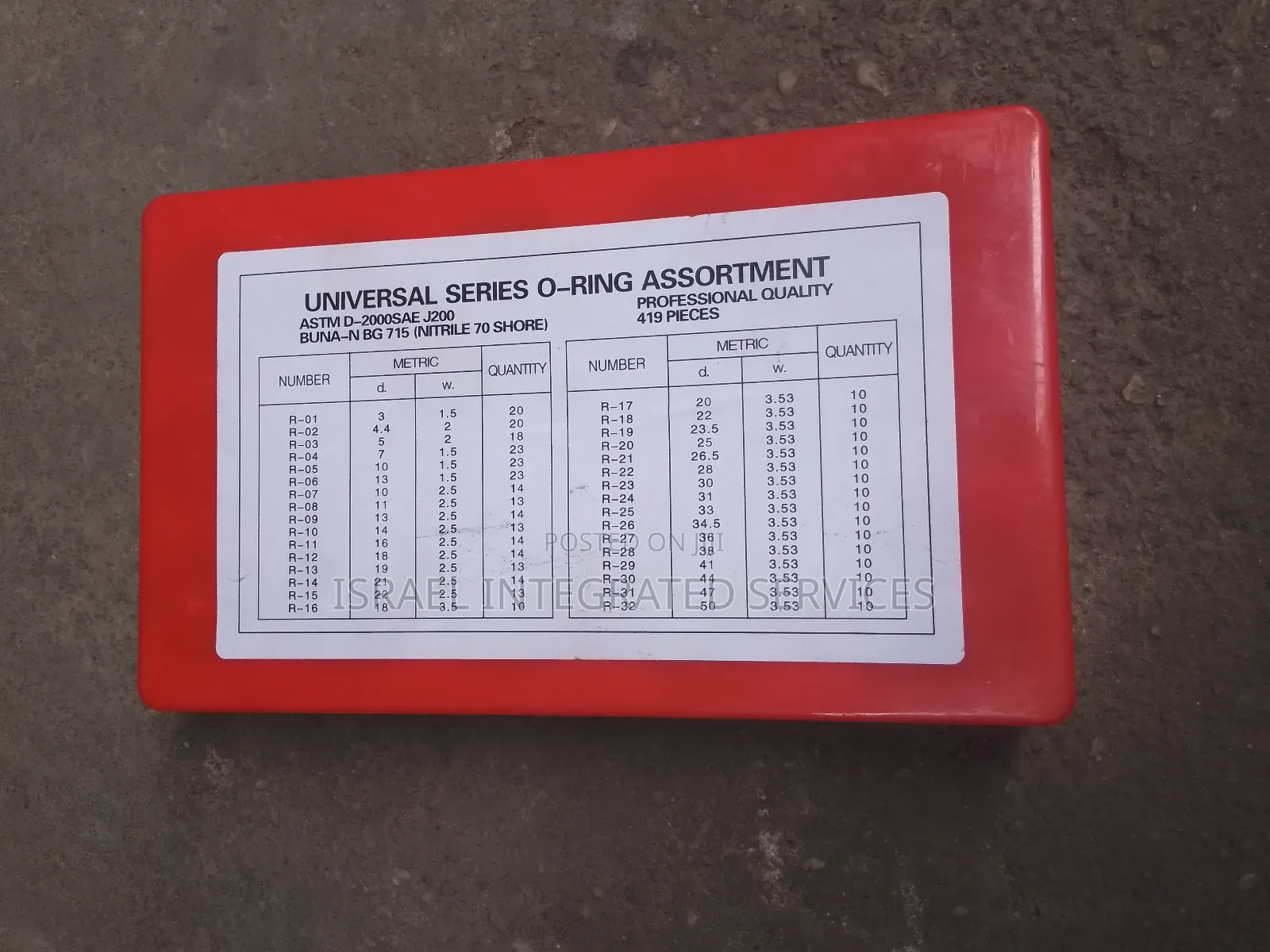 O-Ring Assortment