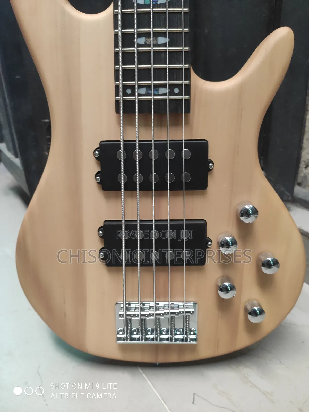 Ibanez Active 5 Strings Bass Guitar