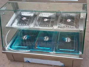 3-plate Canter Food Display Warmer 3 Plate Up 3 Plate Down