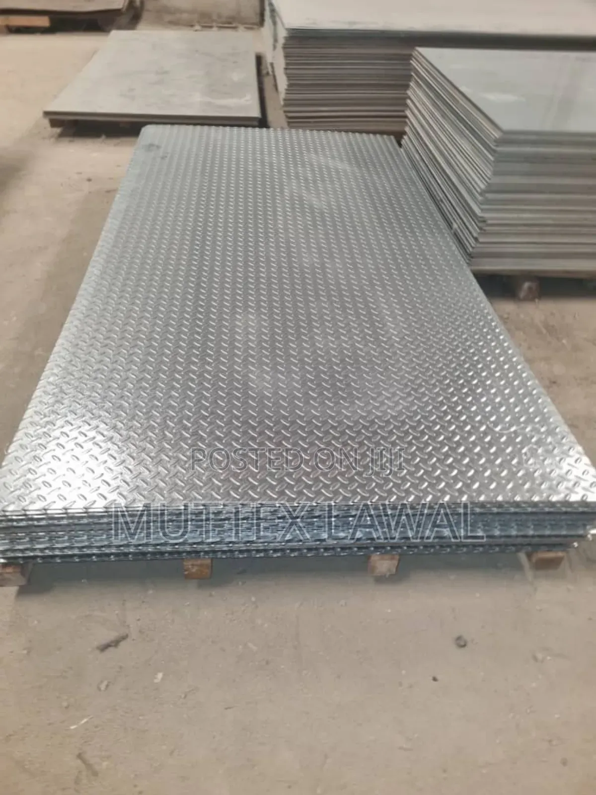 Galvanised Checker Plate