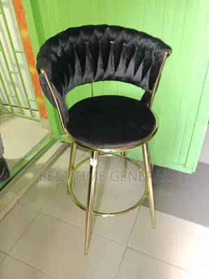 Luxury Receptionist Chair Golden Color