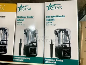 Star Tee Commercial Sound Proof 4.2litres Blender 2200watts.