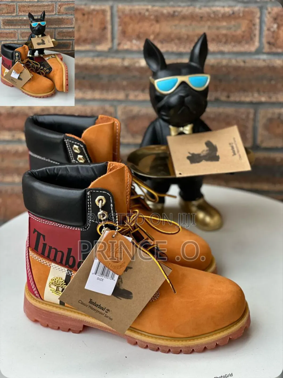 Bold Timberland Iron Crest Boots