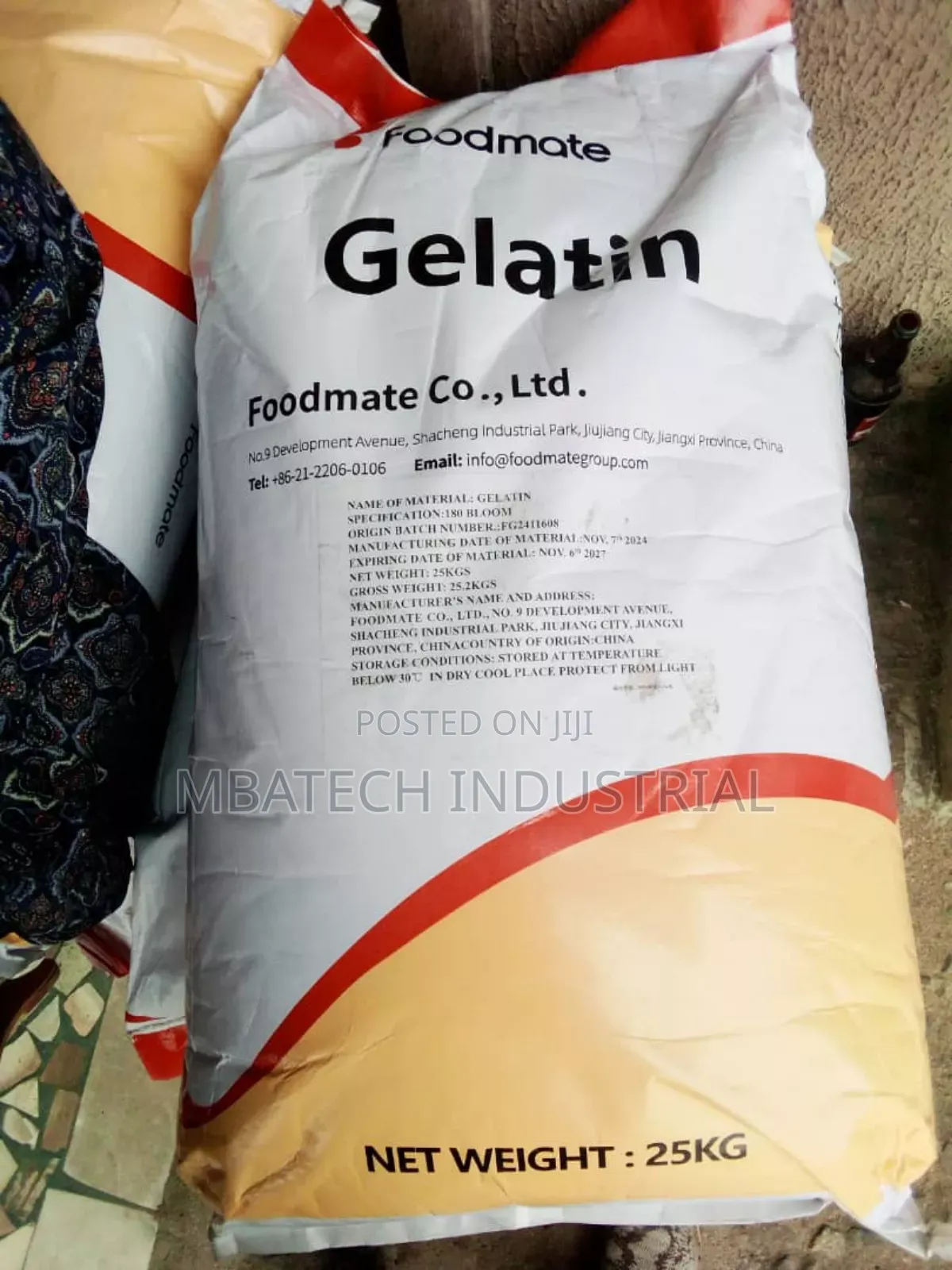 Gelatin 180 Bloom