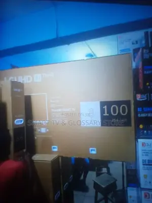 100 Inches Smart Tv With HDMI Frameless Mirror Cast Google
