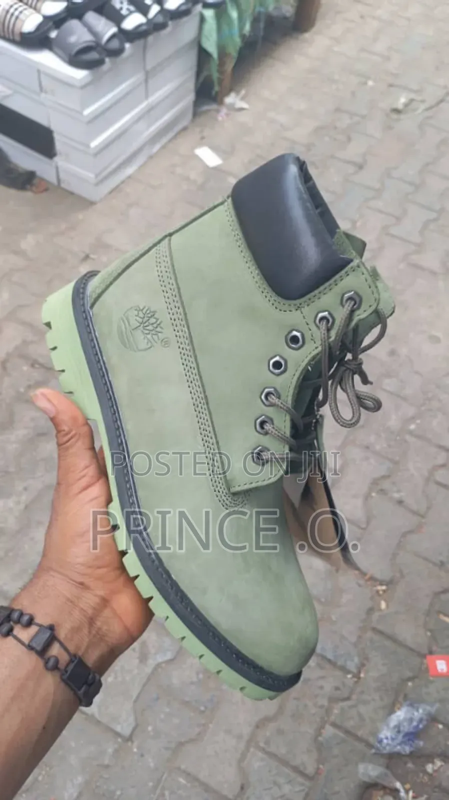 Orange  Yellow  Timberland Boots