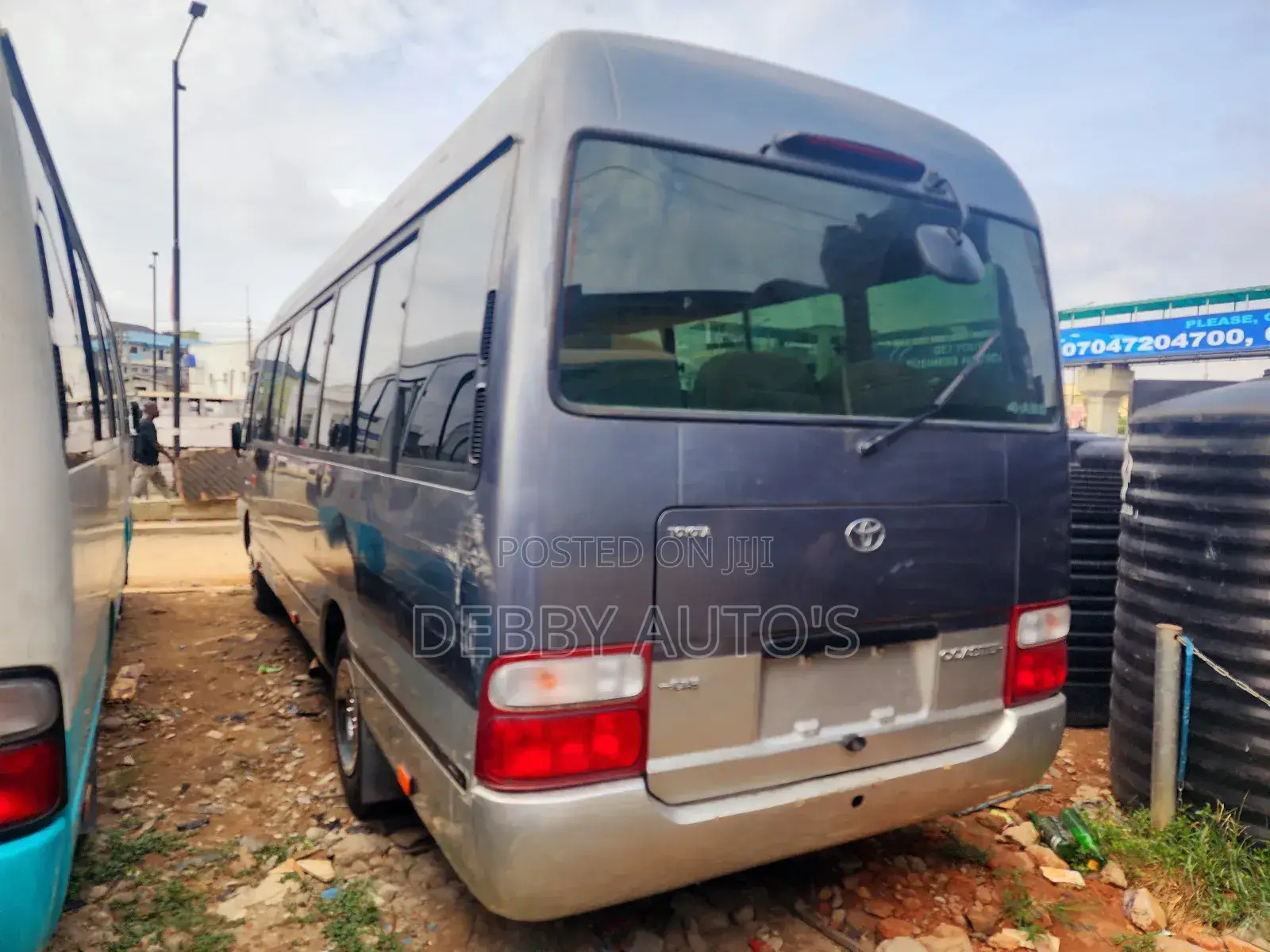 Toyota Coaster 2012 Blue