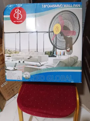 Original Super Speed BB Wall 18-Inches Mounted Fan