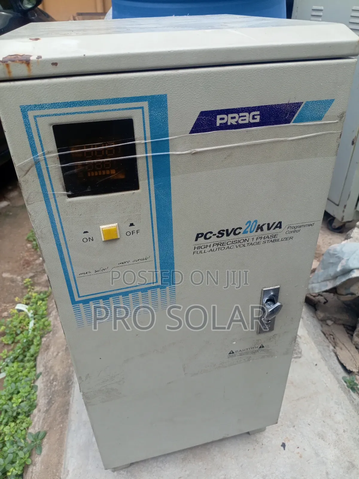 Prag 20KVA Servo Motor Stabilizer