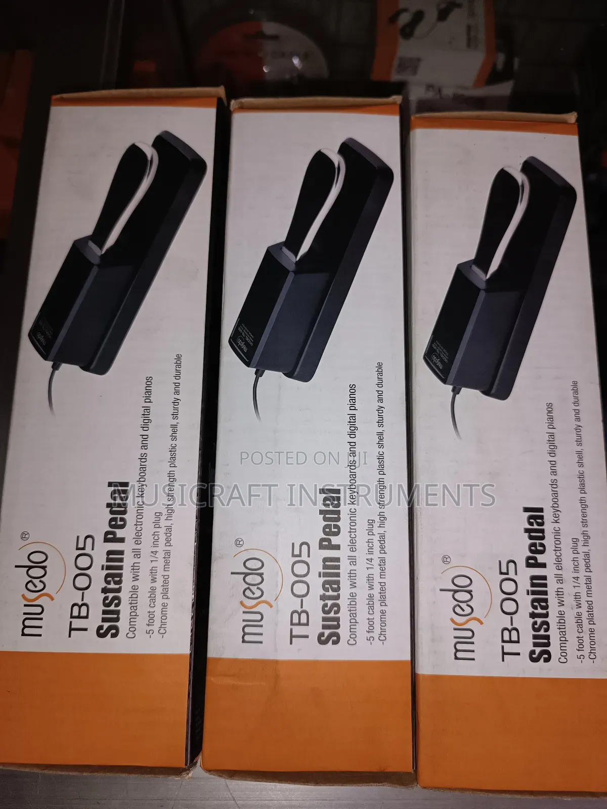 Musedo Keyboard Sustain Pedal