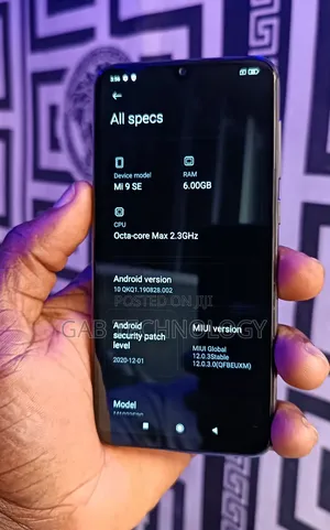 Xiaomi Mi 9 SE 128 GB Gray