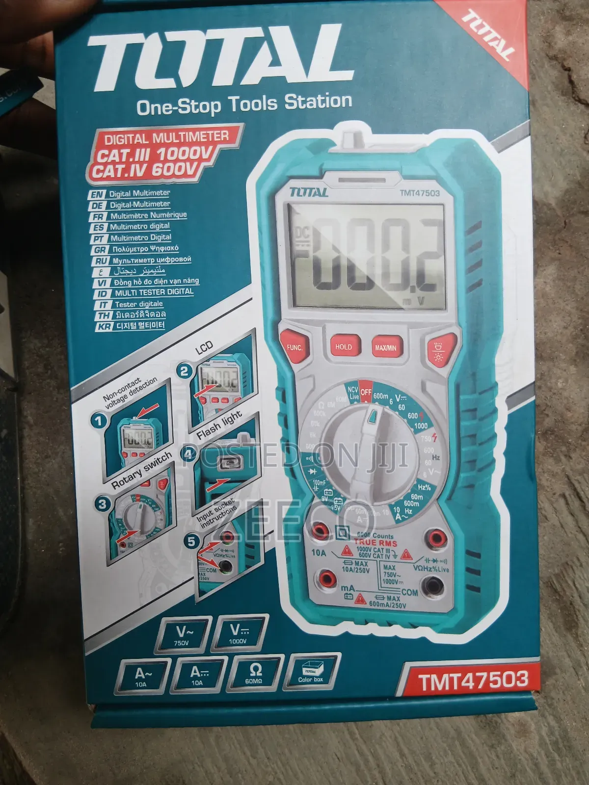 Digital Multimeter 1000v