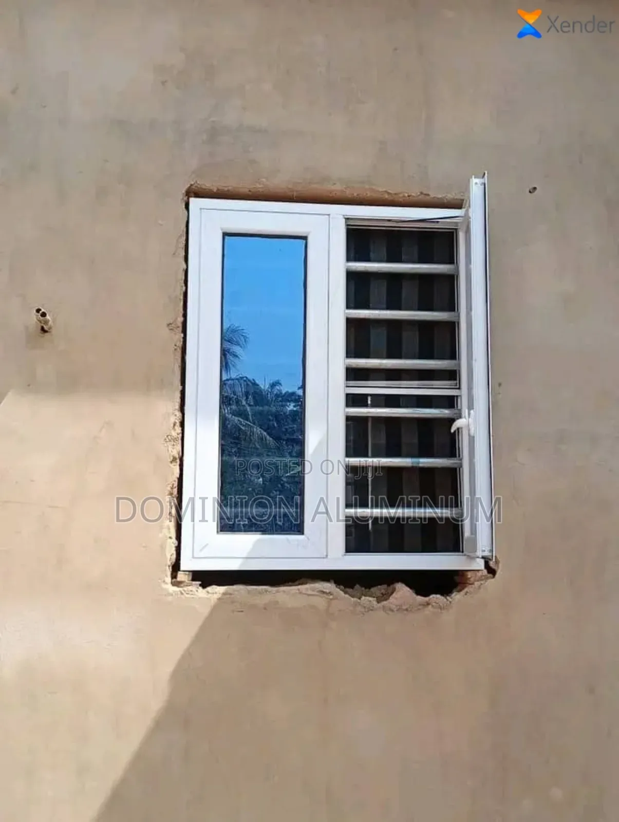 Round Steel Pipes Protector Casement Windows