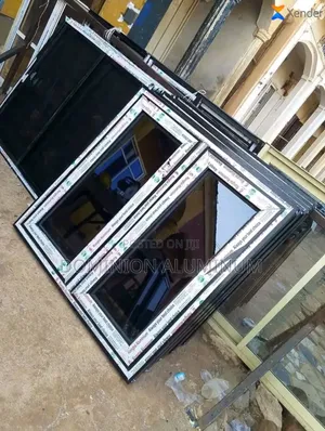 Black on Blue Casement by Dominion Aluminium