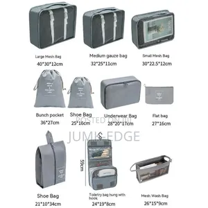 10pcs Travel Bag