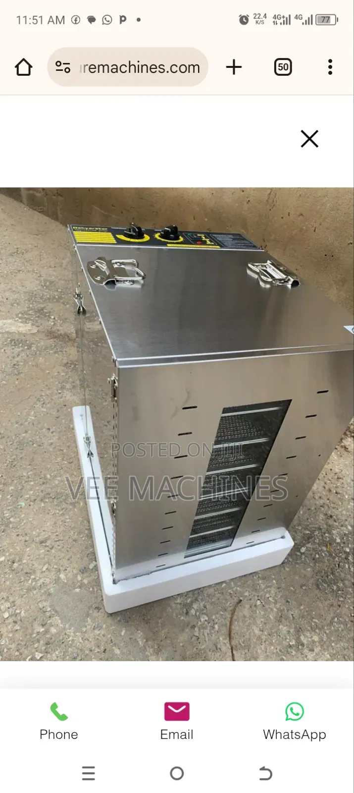 Dehydrator, Food Dehydration Machine