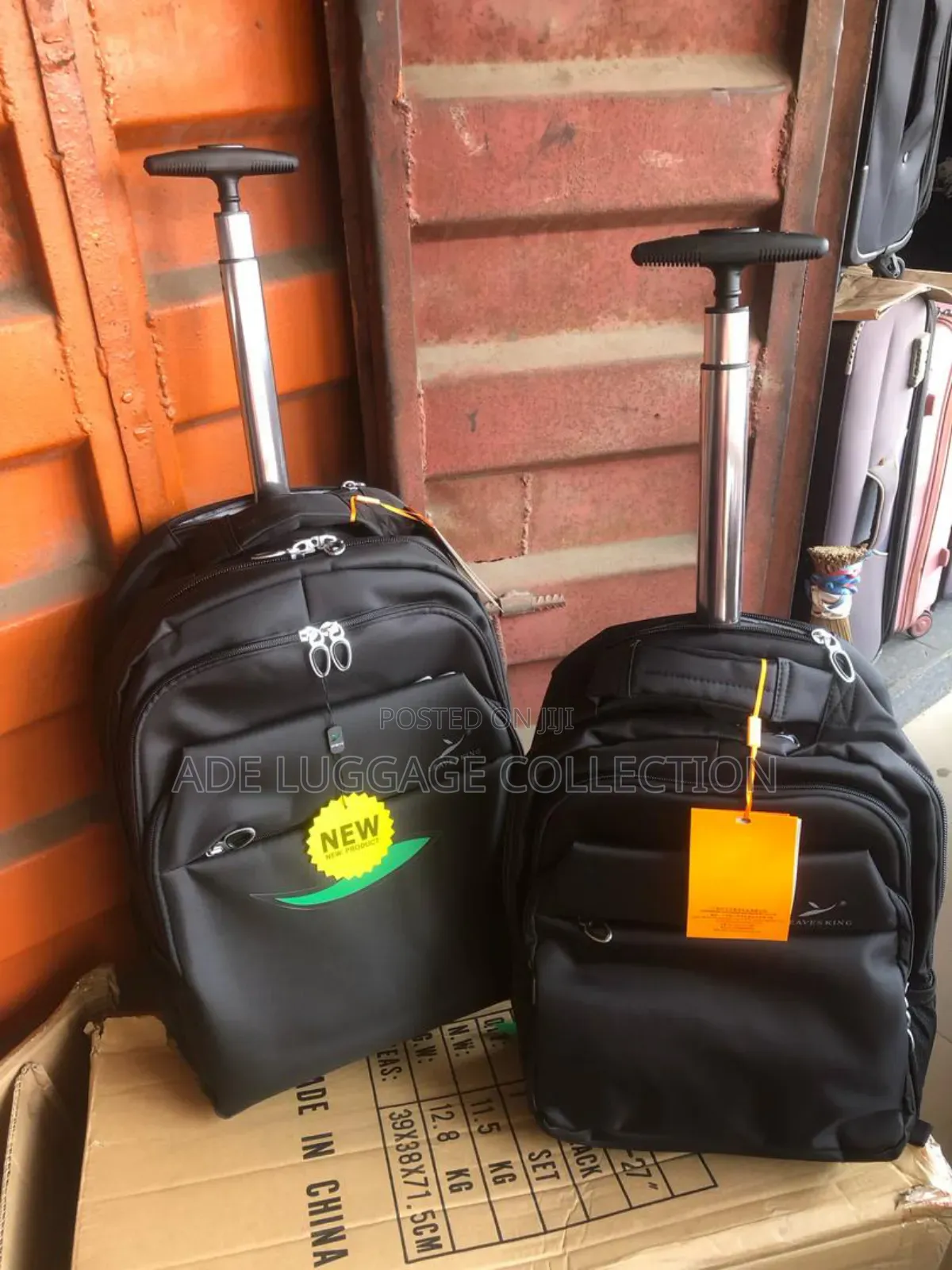 Backpack With Trolley