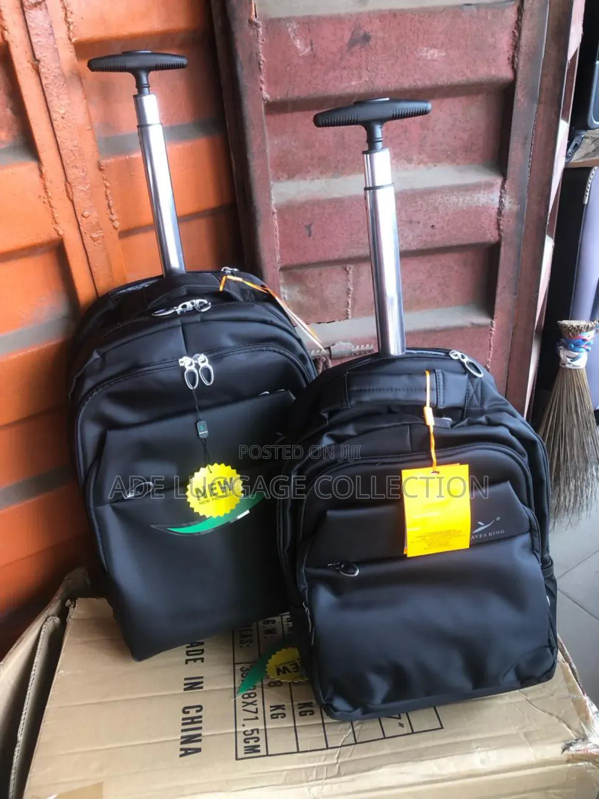 Backpack With Trolley