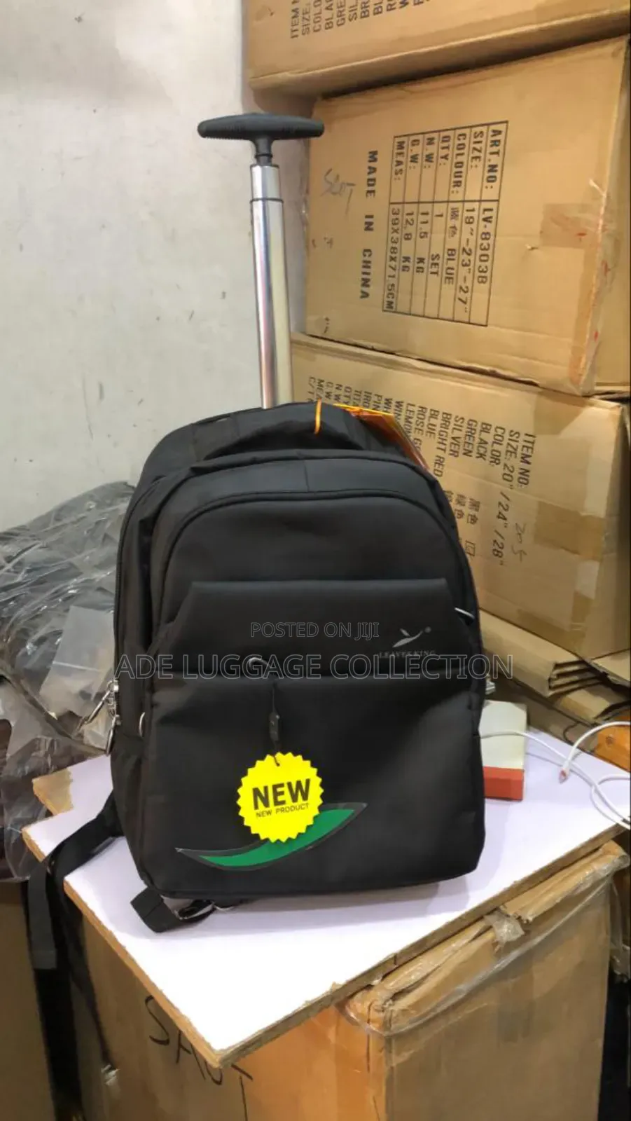 Backpack With Trolley