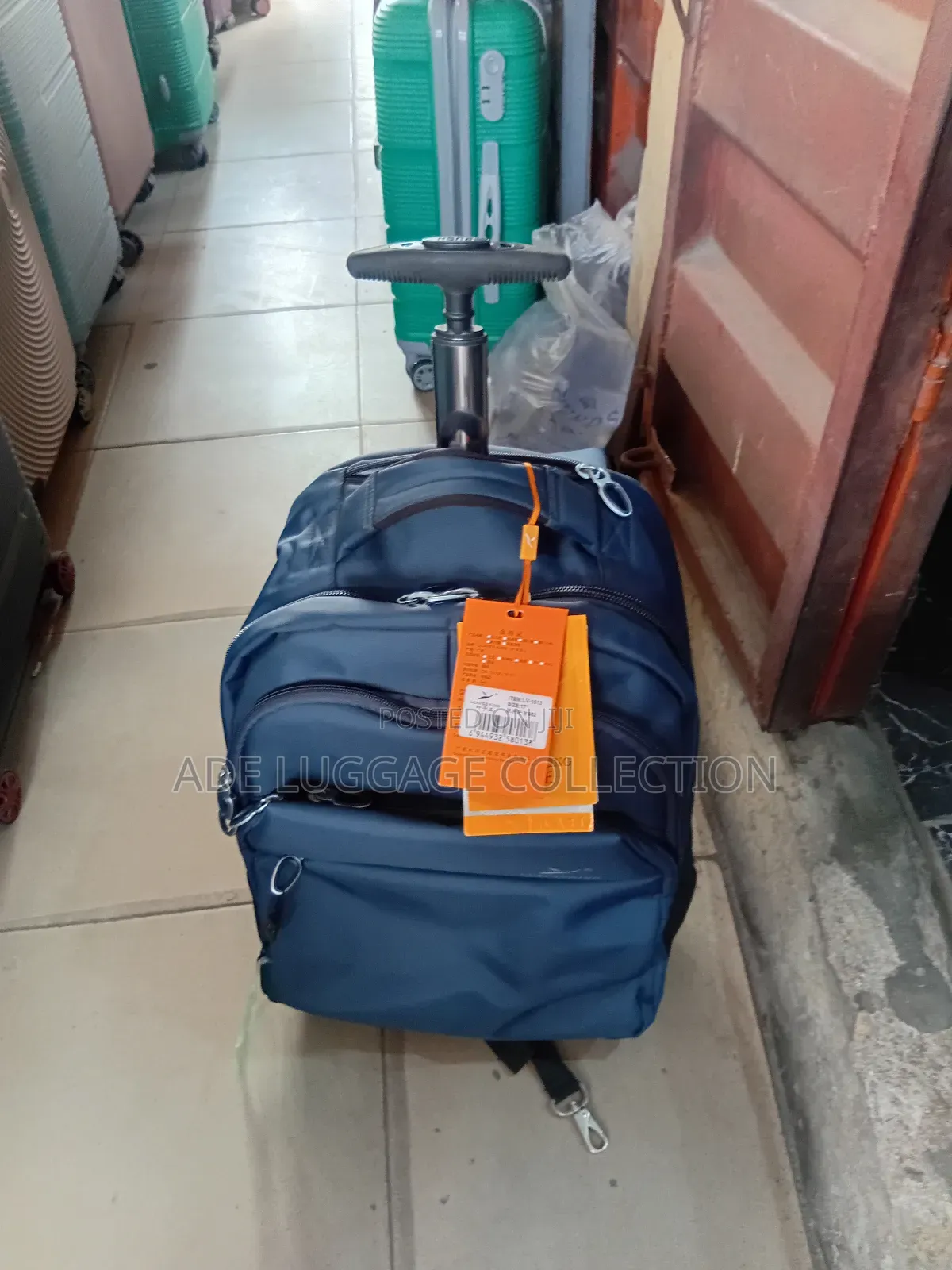 Backpack With Trolley