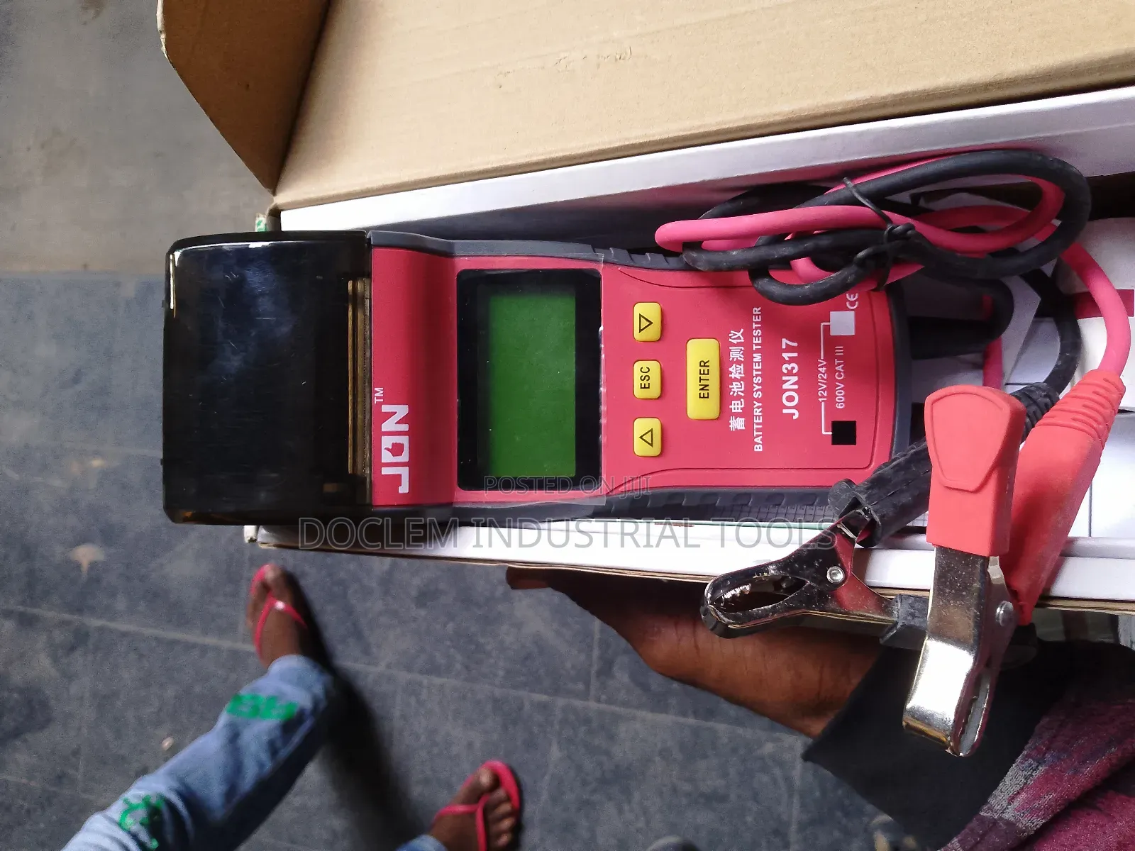 Battery Tester With Printer