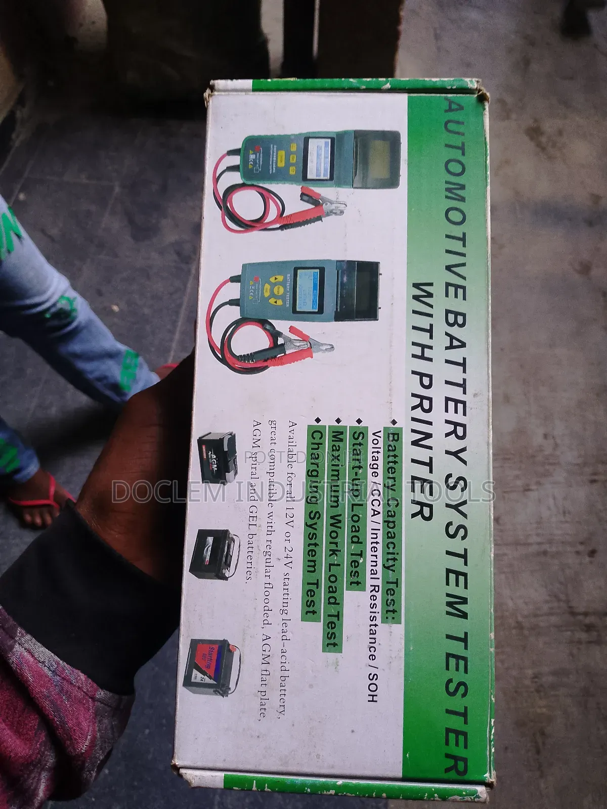 Battery Tester With Printer