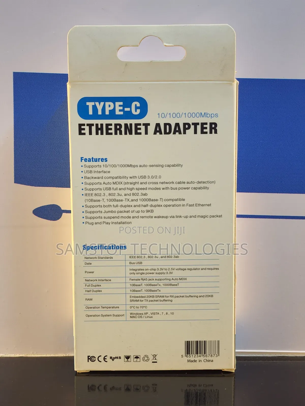 Type-C Ethernet Adapter