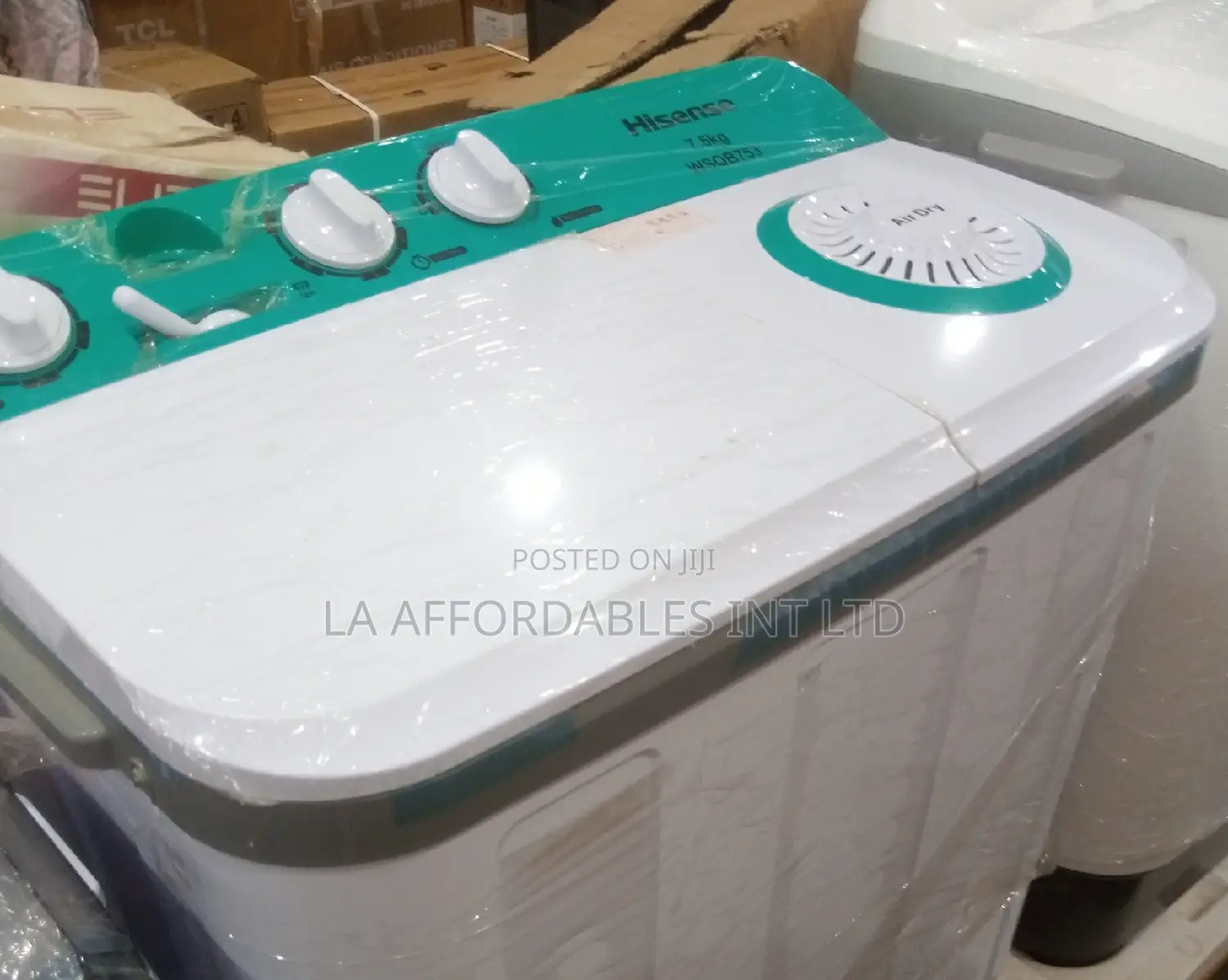 Hisense 7.2kg Twin Tub Washing Machine