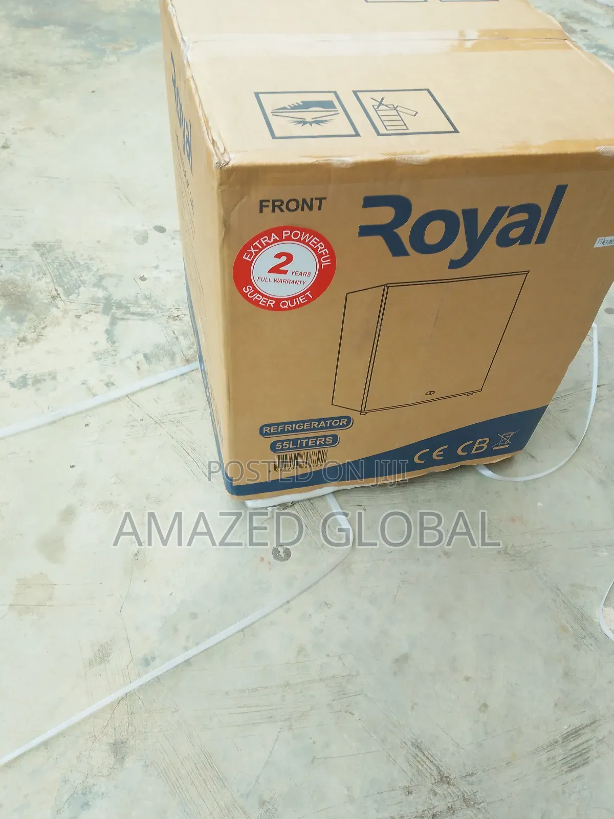 55litres Royal Refrigerator Direct Cool Single Door -Rref55b