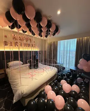 Birthday Balloon Room Decoration