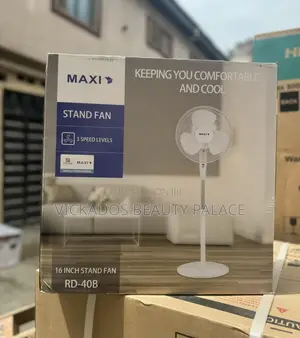 Maxi Standing Rechargeable Fan 16 Inches